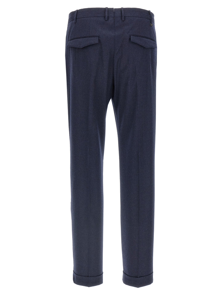 Pt Torino Wool Pants - Blue | 2df3bf9b542d5ddf0bdf961f8055942f09cb4b54