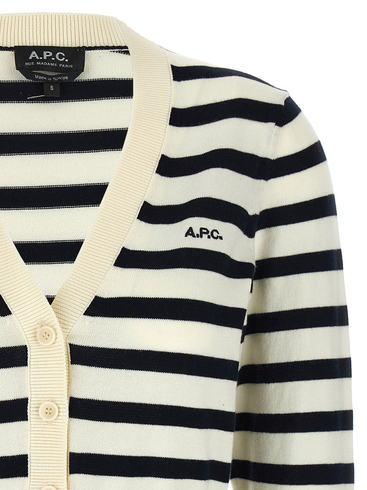 A.P.C. Gaelle Sweaters and Cardigans - Blue | ab7525ef3fb4c1dbb849ec888e6f9251ac86ee42
