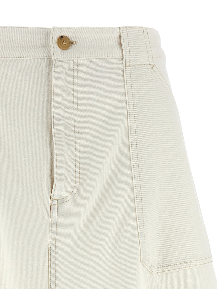A.P.C. Laurie Skirts - White | a68bc8fd44fb643a8e073c2ddb652b6843886d07