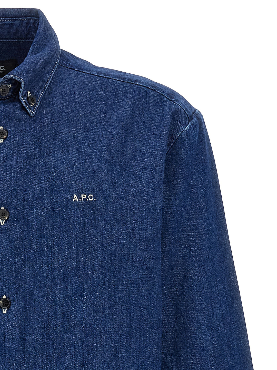 A.P.C. Mathias Shirt and Blouse - Blue | ae5cf59b252262bf1573ee3cbe9c3e7a0d57b365
