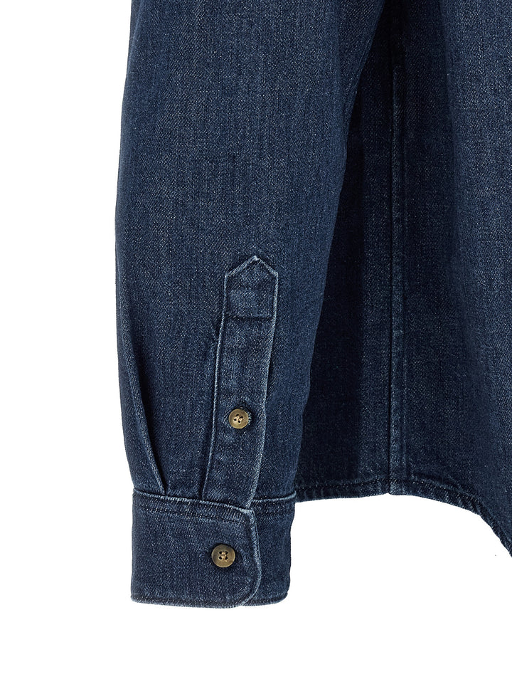 A.P.C. New Greg Shirt and Blouse - Blue | 5a288b1e9bdbbb8e40f876e2447d54389e365ce9
