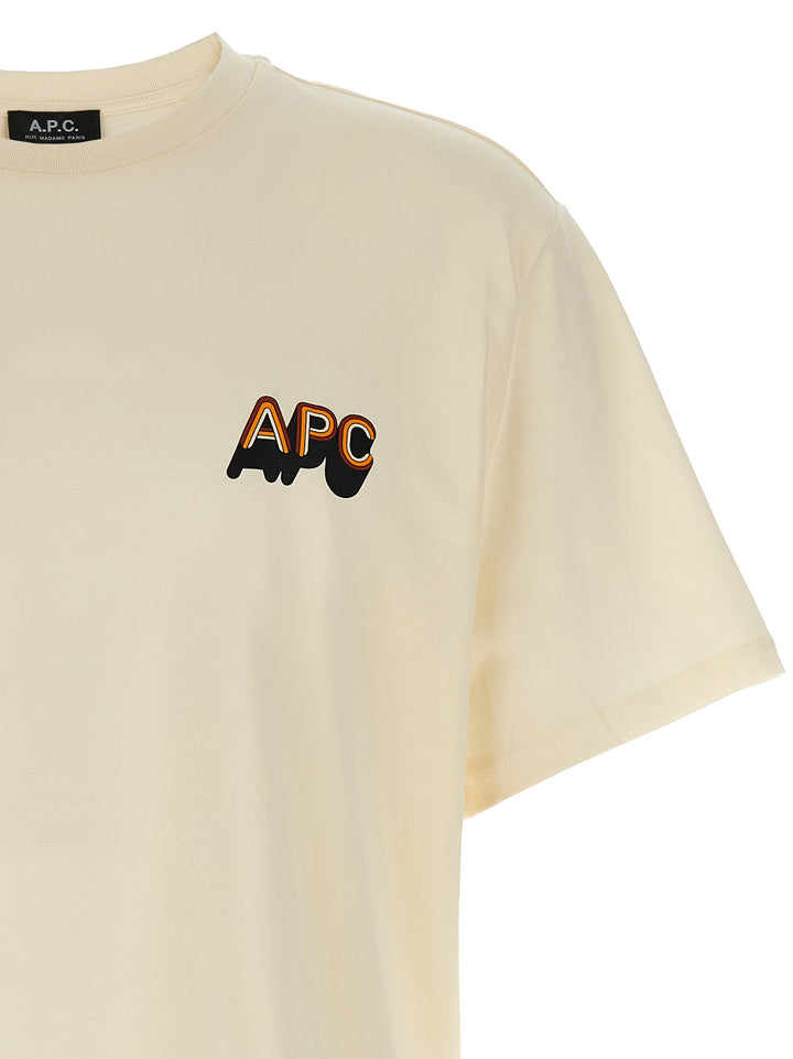 A.P.C. 70 T-shirt - Beige | a45d951ddb371f30270d745c9202f944395aed47