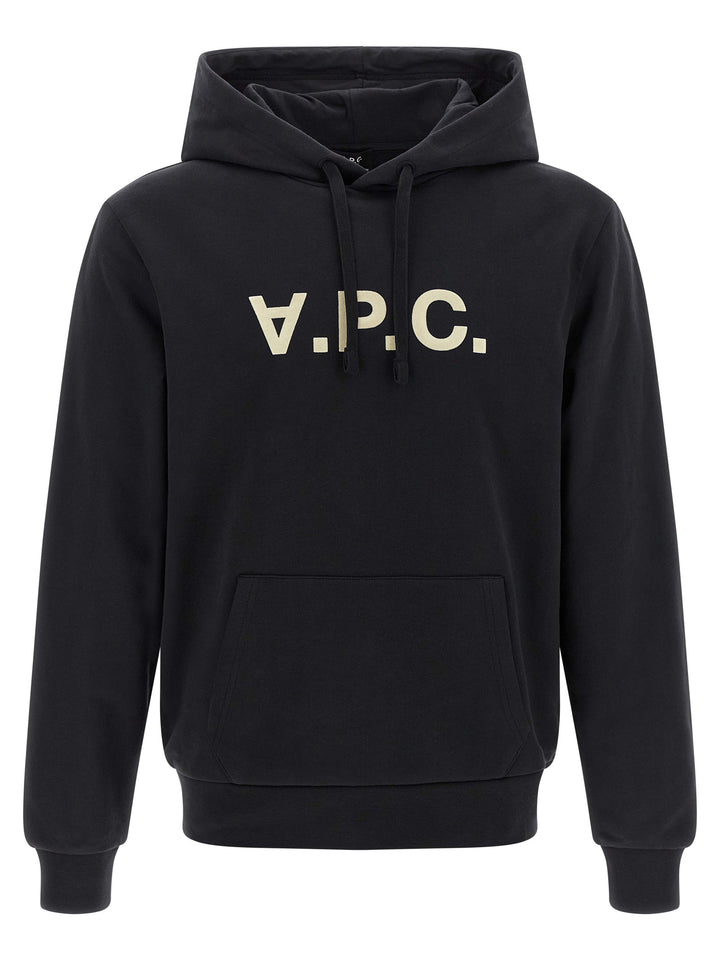 A.P.C. Grand Vpc Sweatshirt - Black | b0a697771b3106c42b986420da7f343c508a68a2