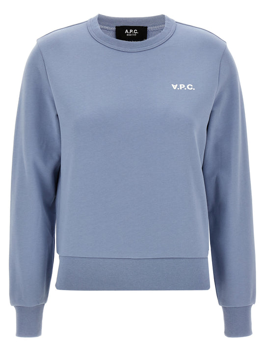 Boxy Petit Vpc Sweatshirt Light Blue