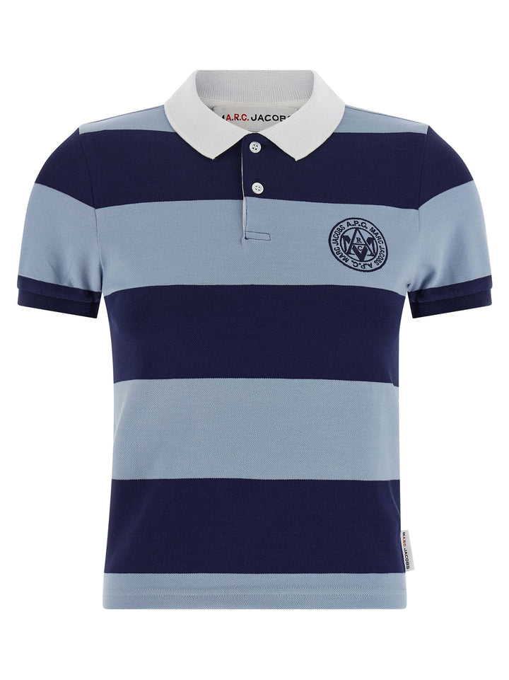 A.P.C. A.P.C. X Marc Jacobs Polo - Blue | bb43991d136c83971d69f25208ff169926825cb8