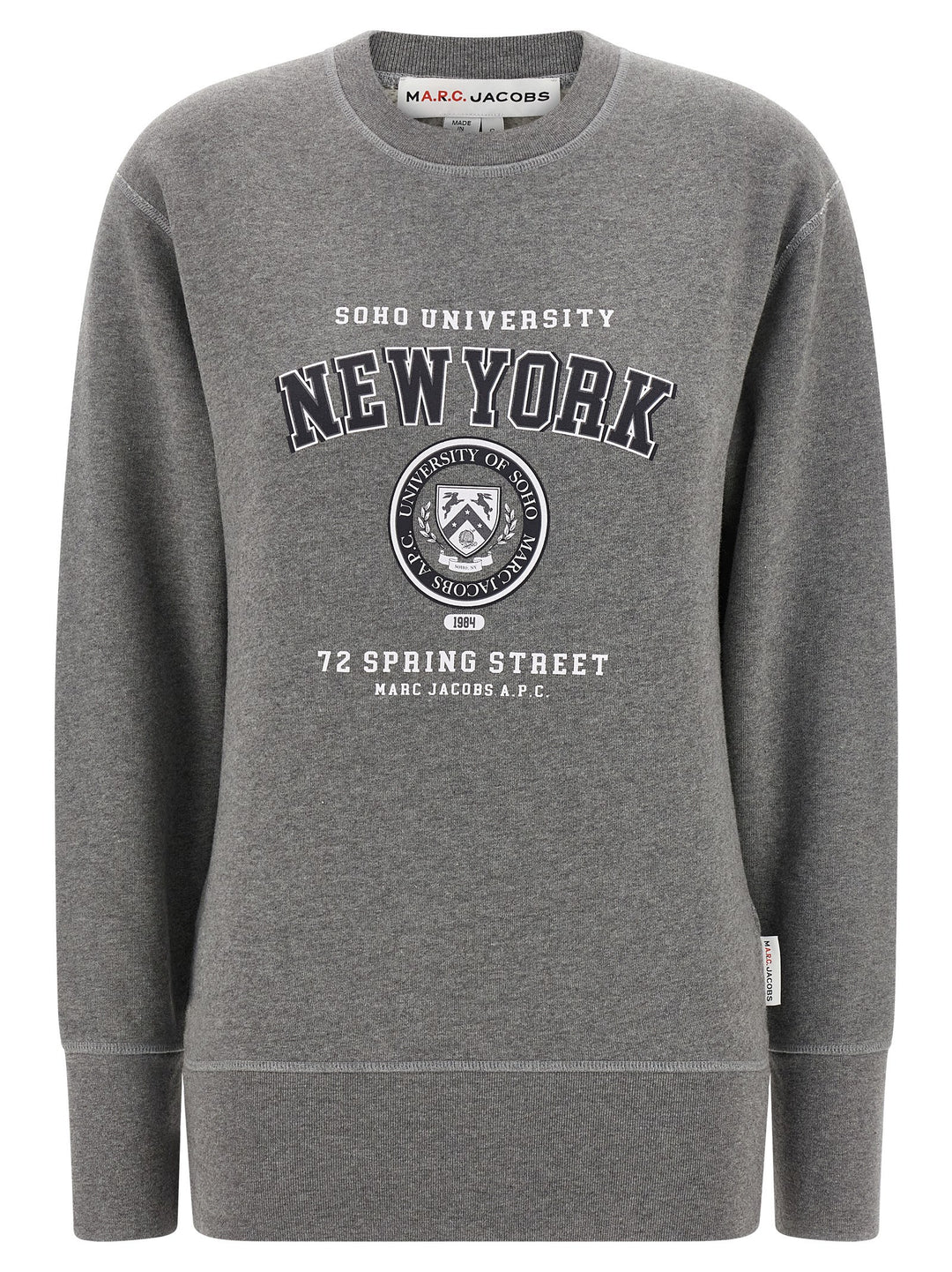 A.P.C. Ny Sweatshirt - Gray | 9f39540a35299d73c5877cdc9f8eac752042491a