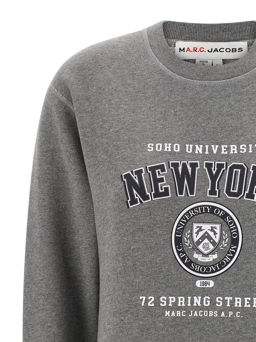 A.P.C. Ny Sweatshirt - Gray | be2393ef8d7d832d7f26b832284d8d2b86c8978e