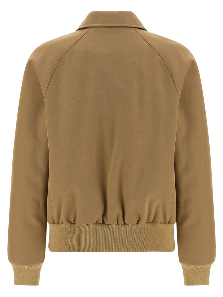 A.P.C. Cotton And Wool Jacket Puffer Jackets - Beige | 8092aec941ad5c3c15e627f62629da396014d866