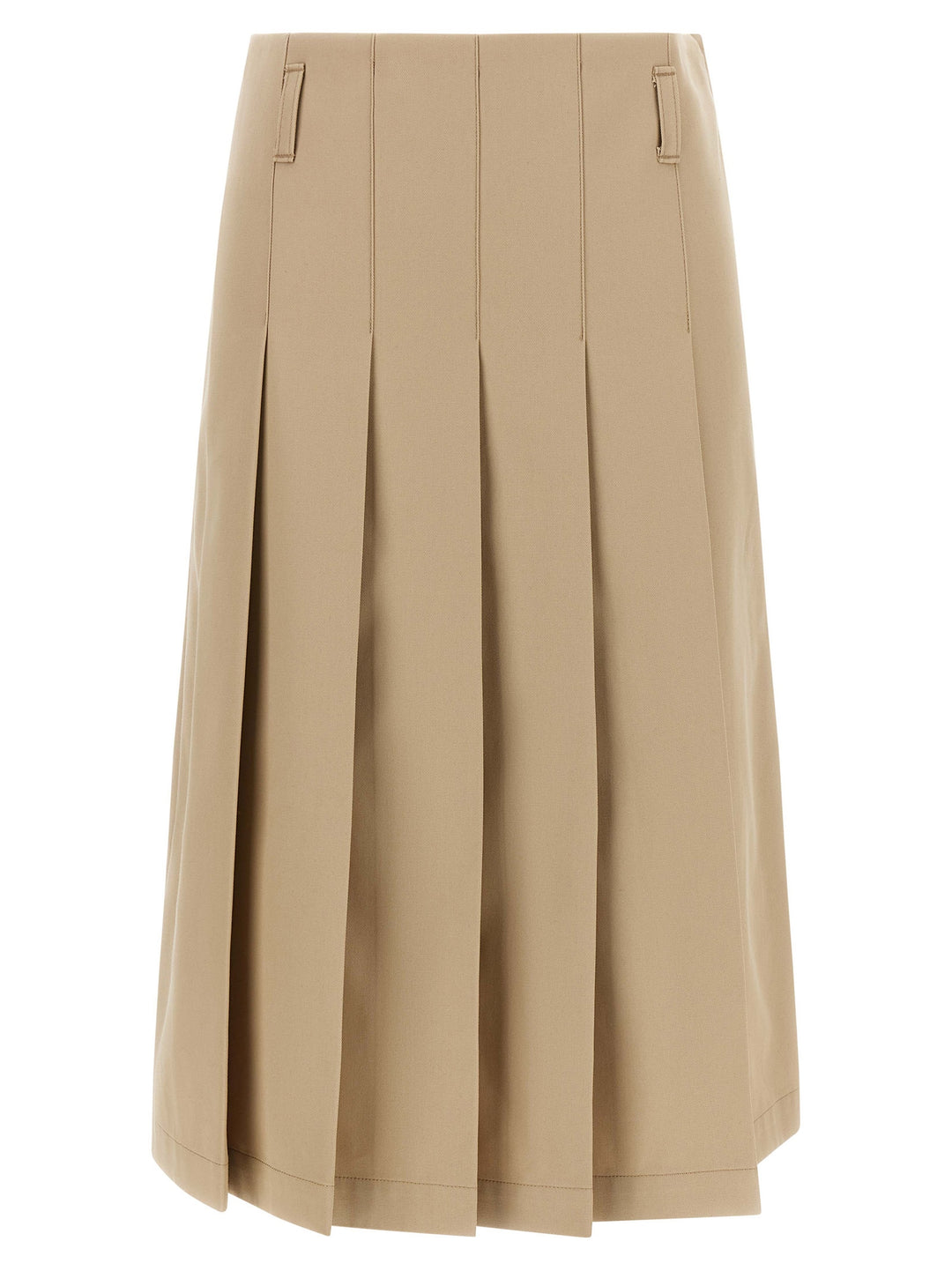 A.P.C. Pleated Skirt Skirts - Beige | 34f7f0b4cc7d1f64b16b1ce73b9d1510b98ab0cb