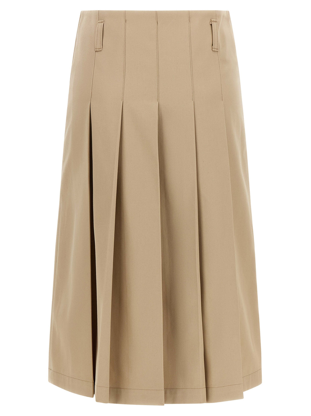 A.P.C. Pleated Skirt Skirts - Beige | a8ae289d0ff1a8b6548b920775153d746f99a7cc