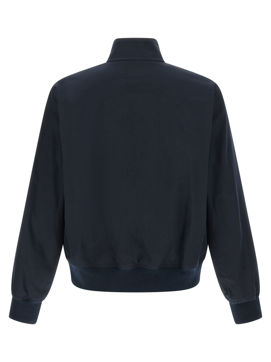 A.P.C. Logo Embroidery Blouson Puffer Jackets - Blue | d7780e9caace2725496c3835e2eecdd4f2ab3f7c