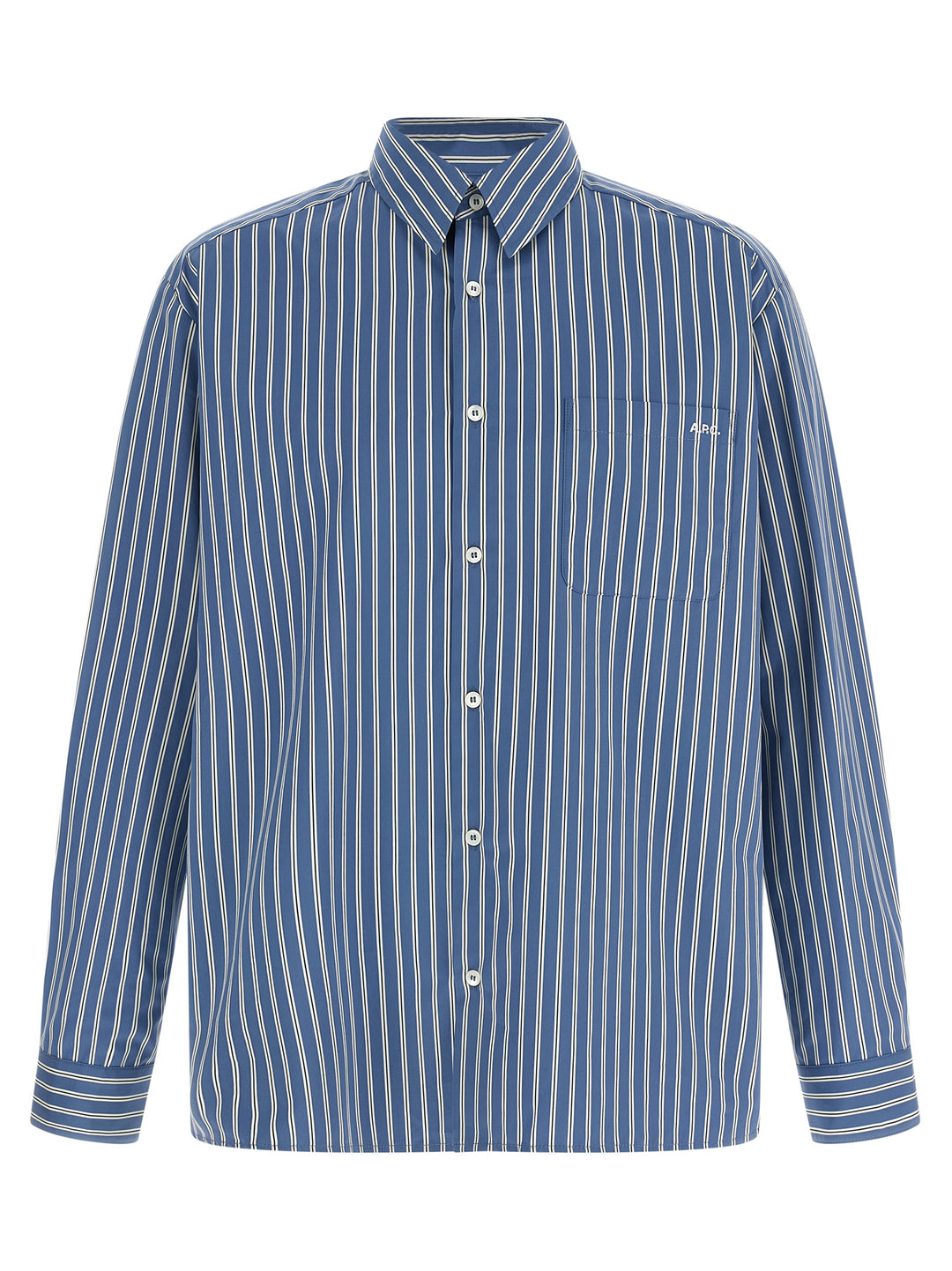 A.P.C. Malo Shirt and Blouse - Blue | 1dd8dbc365446e315e5322b3784febcda8eb883e
