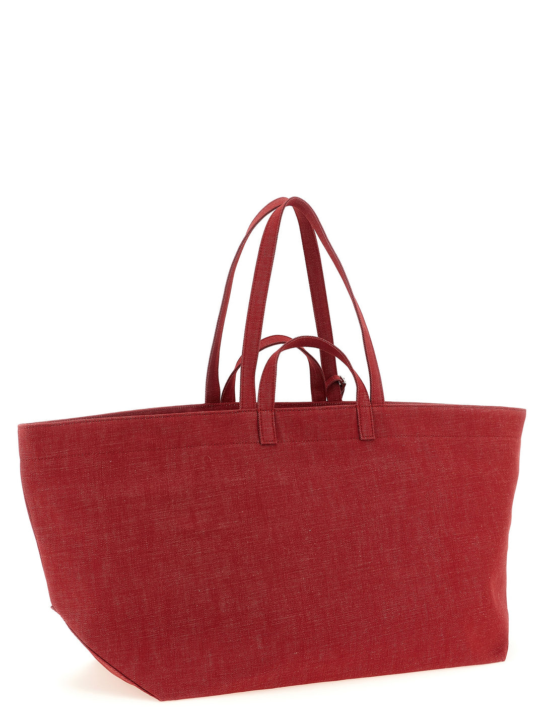 A.P.C. Le Drummer Toile Tote Bag - Red | d40ba0fe740508ba40d5c169d6ecfe3d38502de9