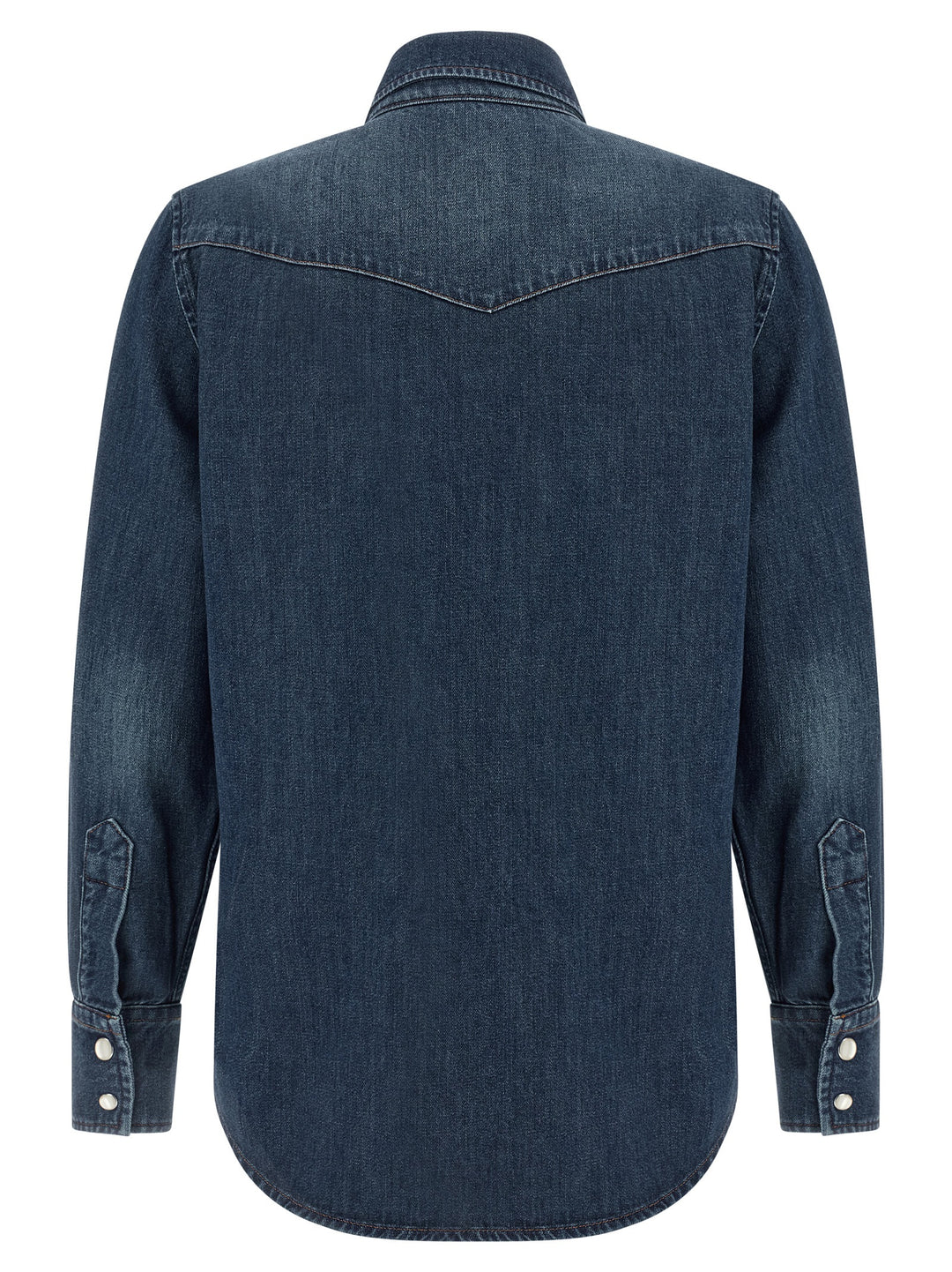 A.P.C. Western Shirt and Blouse - Blue | 9cef319ba0a88f1f5ef883b805e6405b69570748