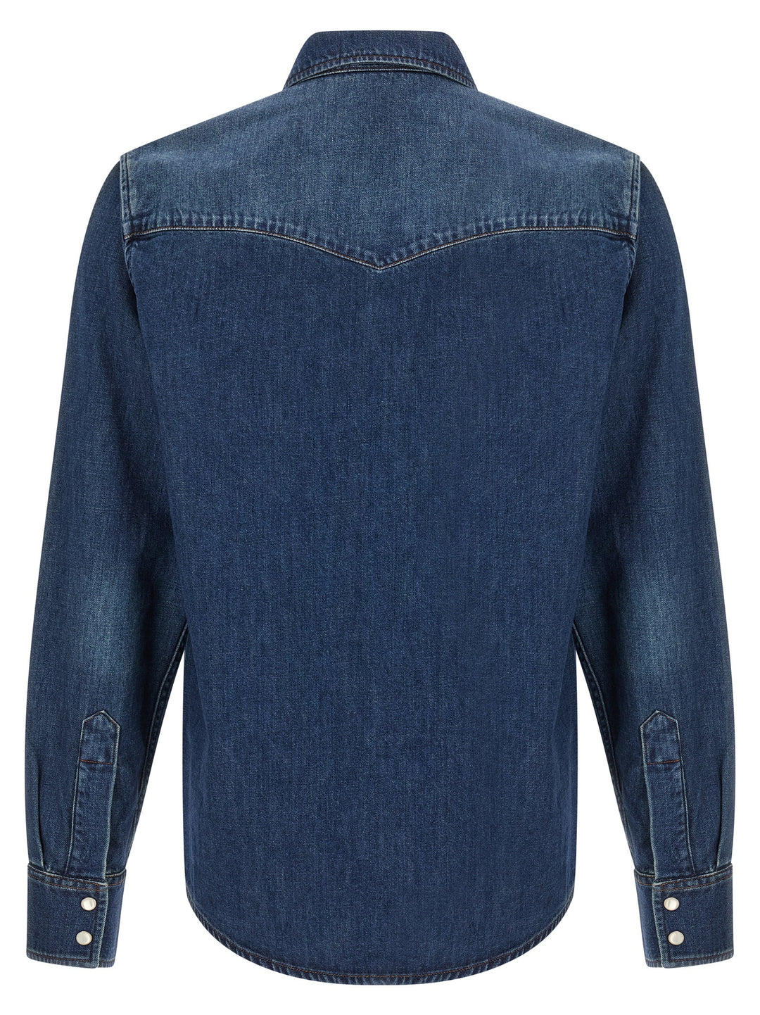 A.P.C. Western Shirt and Blouse - Blue | 3786bc7dd7866ad954fd1a2ecbf9850e79f8e349