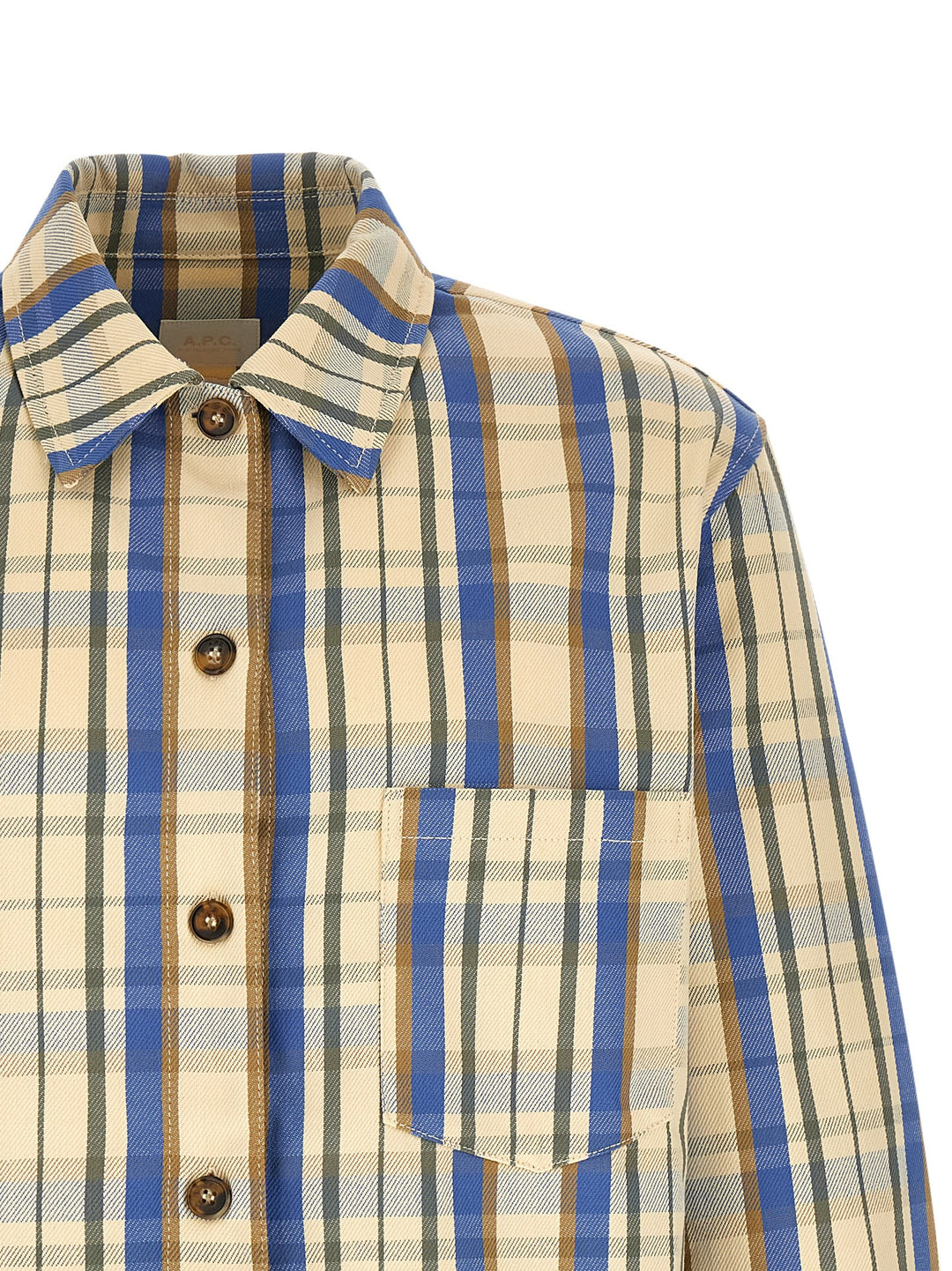 A.P.C. Nathan Shirt and Blouse - Yellow | fca9ea2bd917c642855df84af4b4f838401cfe76