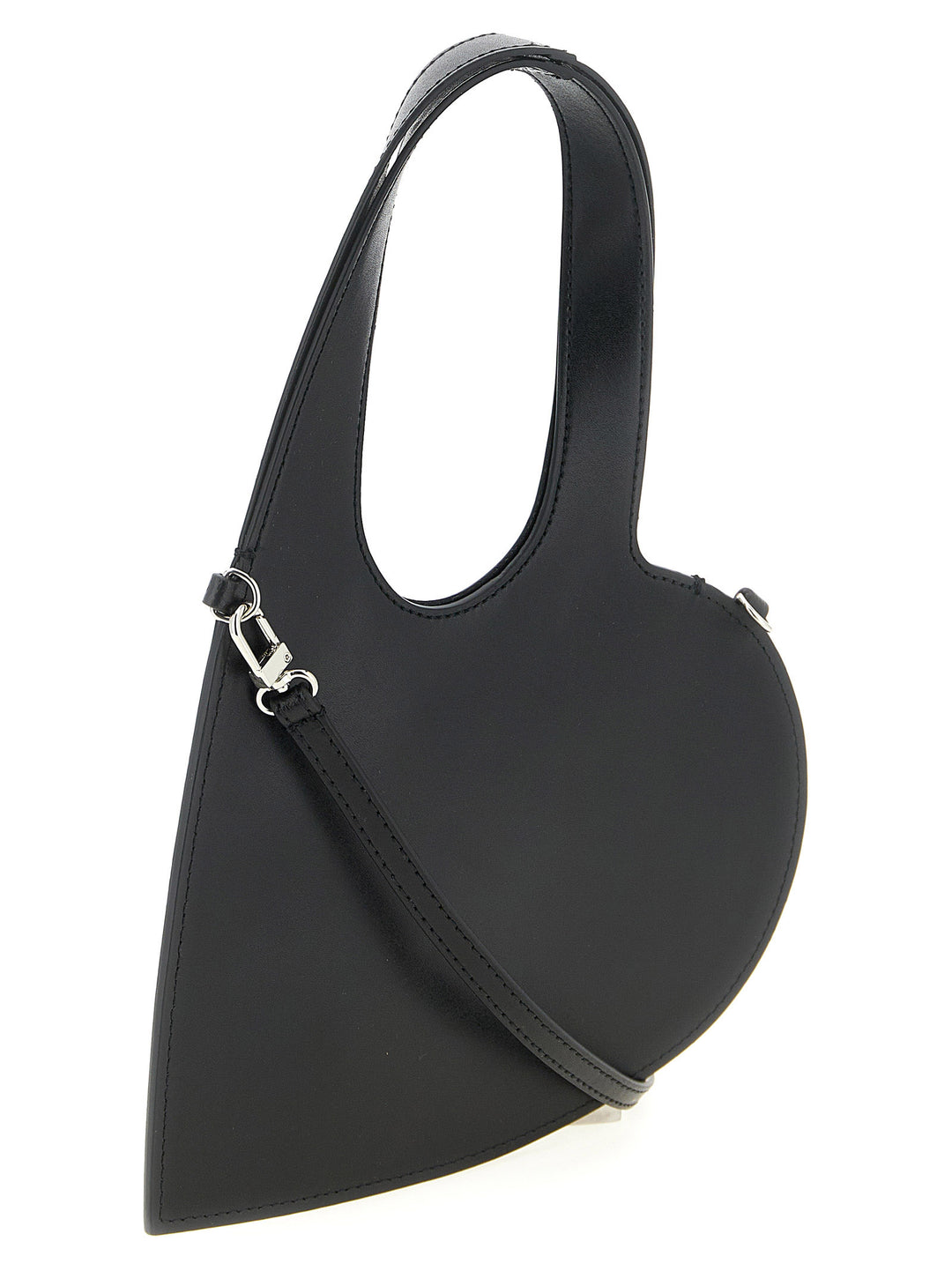 Coperni Mini Heart Hand Bags - Black | 5b3f506b9564592b027d44c95ceae479973faf14