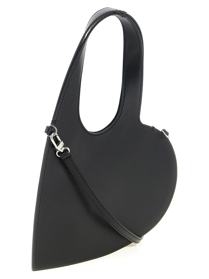 Coperni Mini Heart Hand Bags - Black | 5b3f506b9564592b027d44c95ceae479973faf14