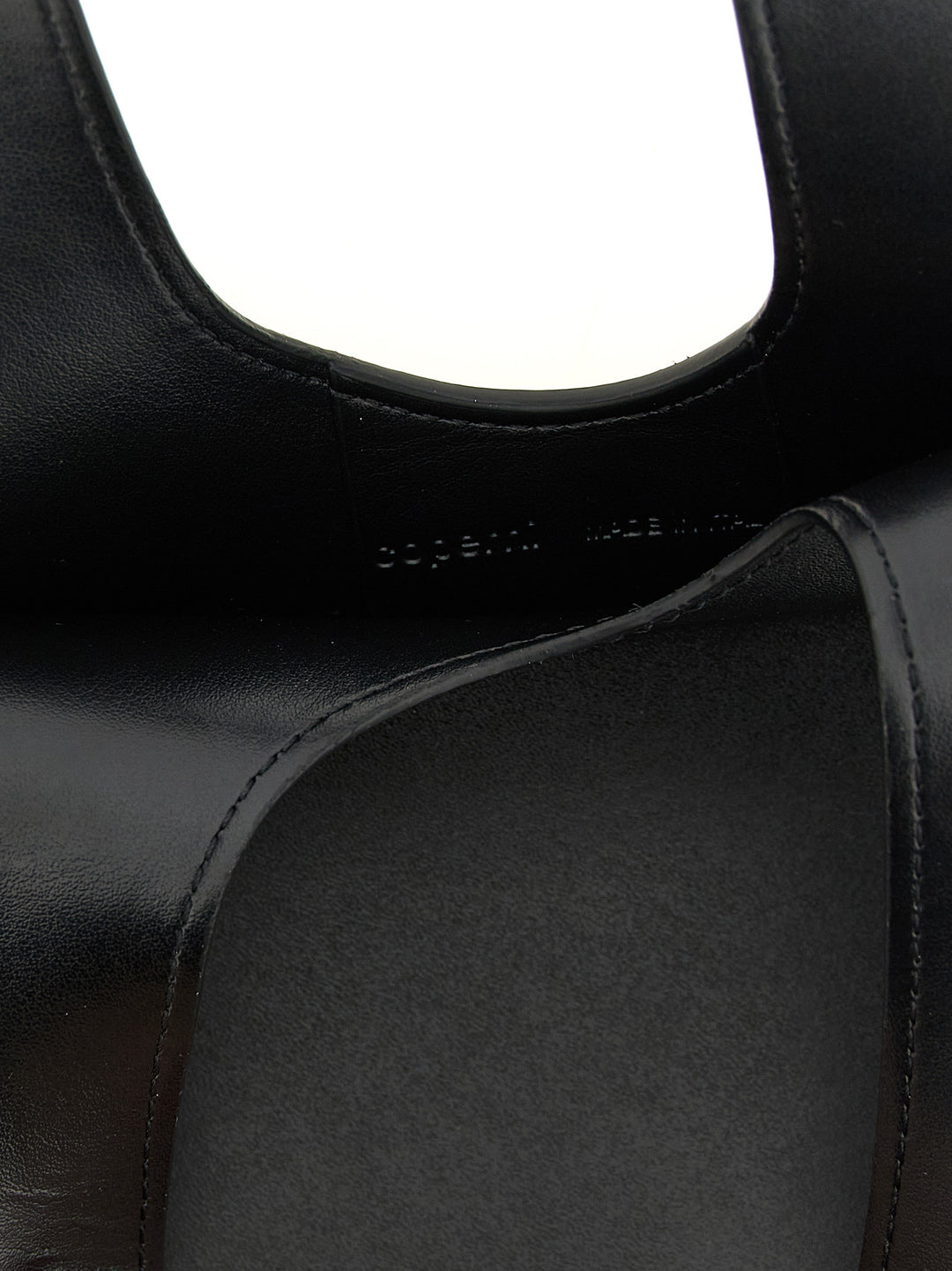 Coperni Mini Heart Hand Bags - Black | 910de2191980e179ca3c1e67fd87e18905fdd237