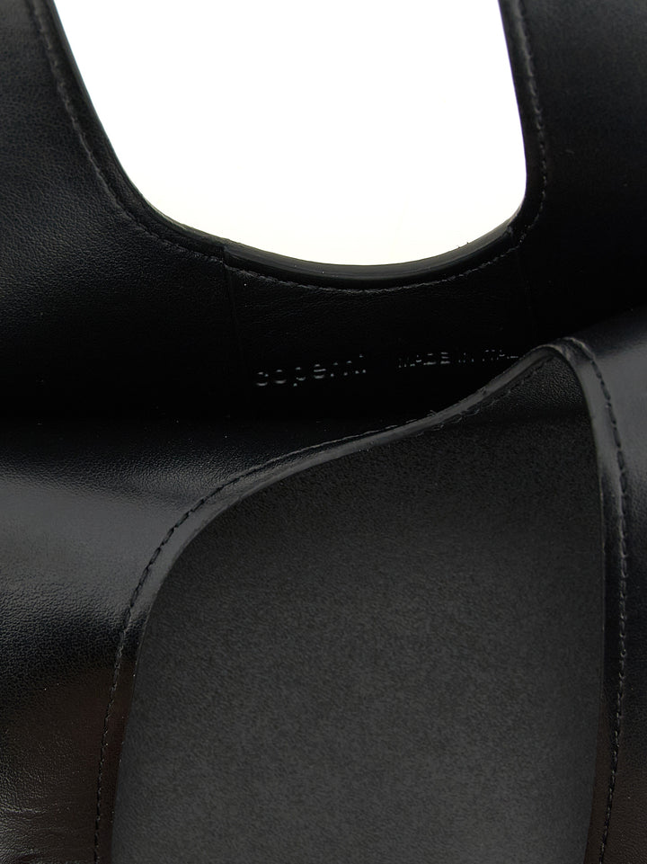 Coperni Mini Heart Hand Bags - Black | 910de2191980e179ca3c1e67fd87e18905fdd237