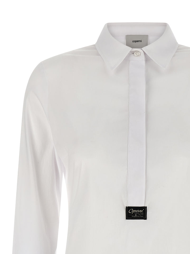 Coperni Shirt Bodysuit Tops - White | 1907dbdc1f73d71ee0a8be760147bd03fcd58626