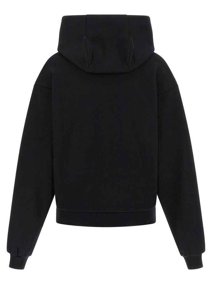 Coperni Horn Sweatshirt - Black | cfc4844d893f3360dc6a4735d1f1bf5bbb8a01c4