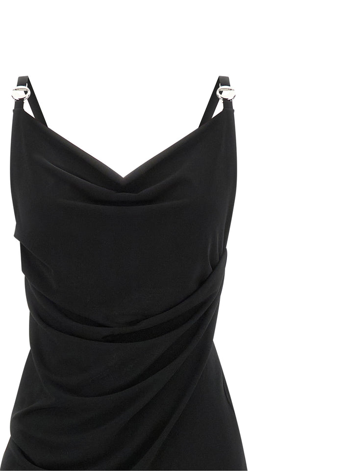 Coperni Metallic Logo Dress Dresses - Black | de63feed14e8f968c2cadb046417e999a6abe1e8