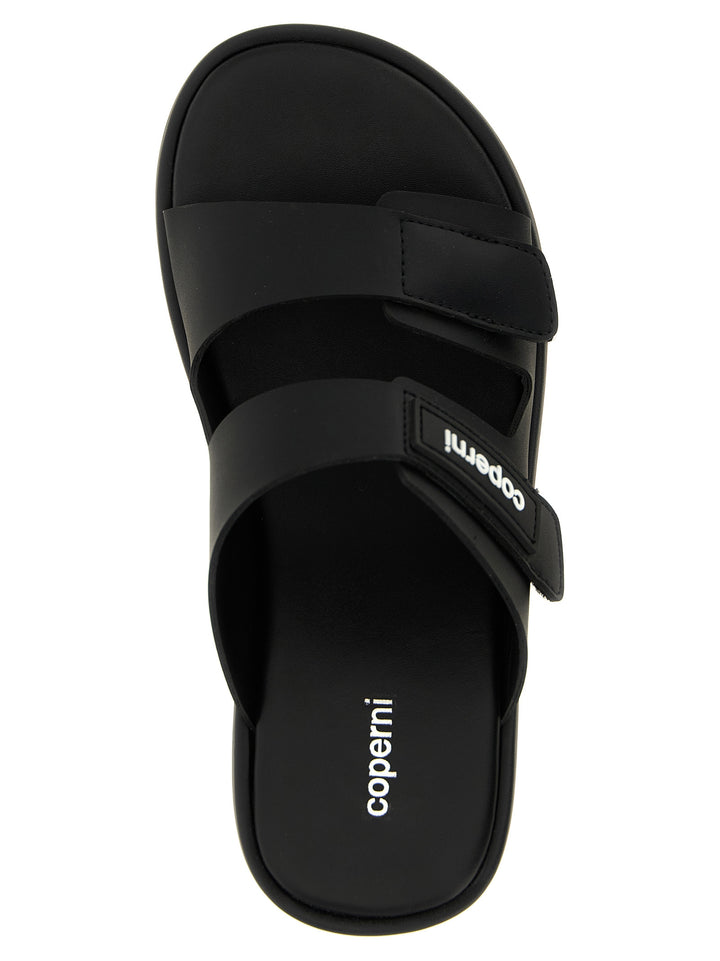 Coperni Patch Wedge Sandal Wedges - Black | 6dd66d36eaf2a56c7c4bc7f3a27cb1f807d34123