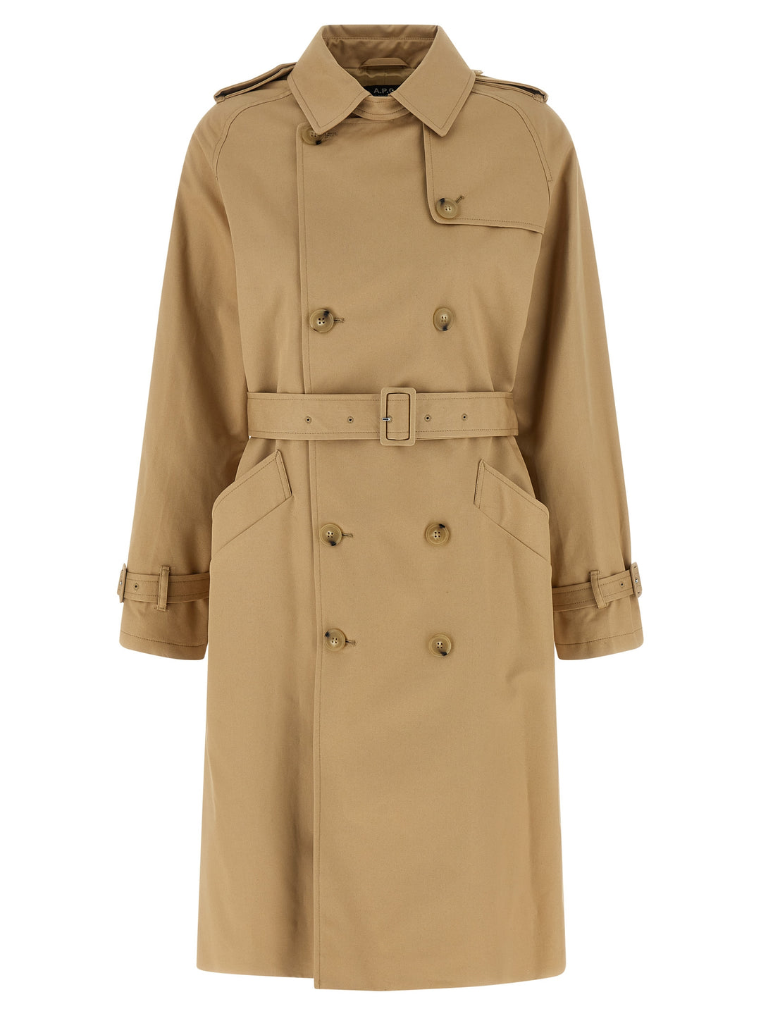 A.P.C. Greta Coats and Trench Coats - Beige | 401bf59d89f7768d4ec99a226b4872f43c15bb6e