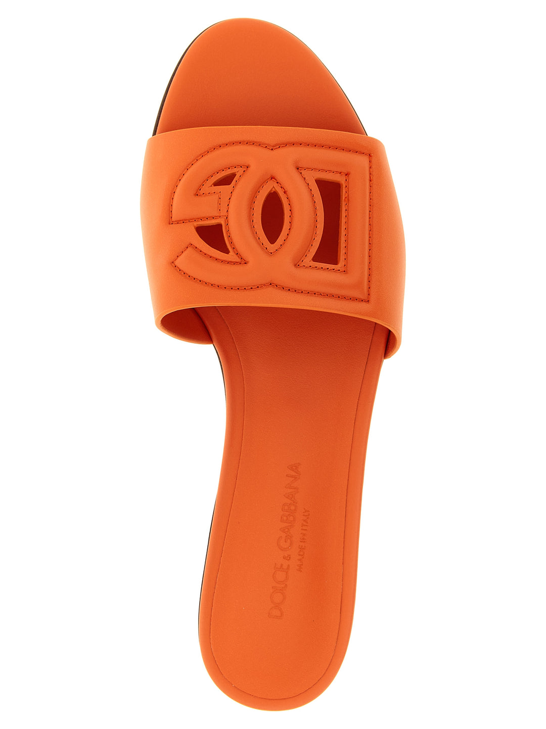 Dolce & Gabbana Bianca Sandals - Orange | 7955884fc1cff44a5598dbb2db9a731d78207070