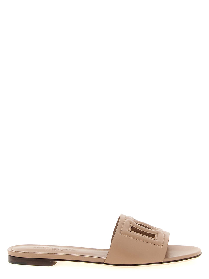 Dolce & Gabbana Dg Millennials Sandals - Beige | ac527a90bcd766aa261101414b4c48fd7ae710ad