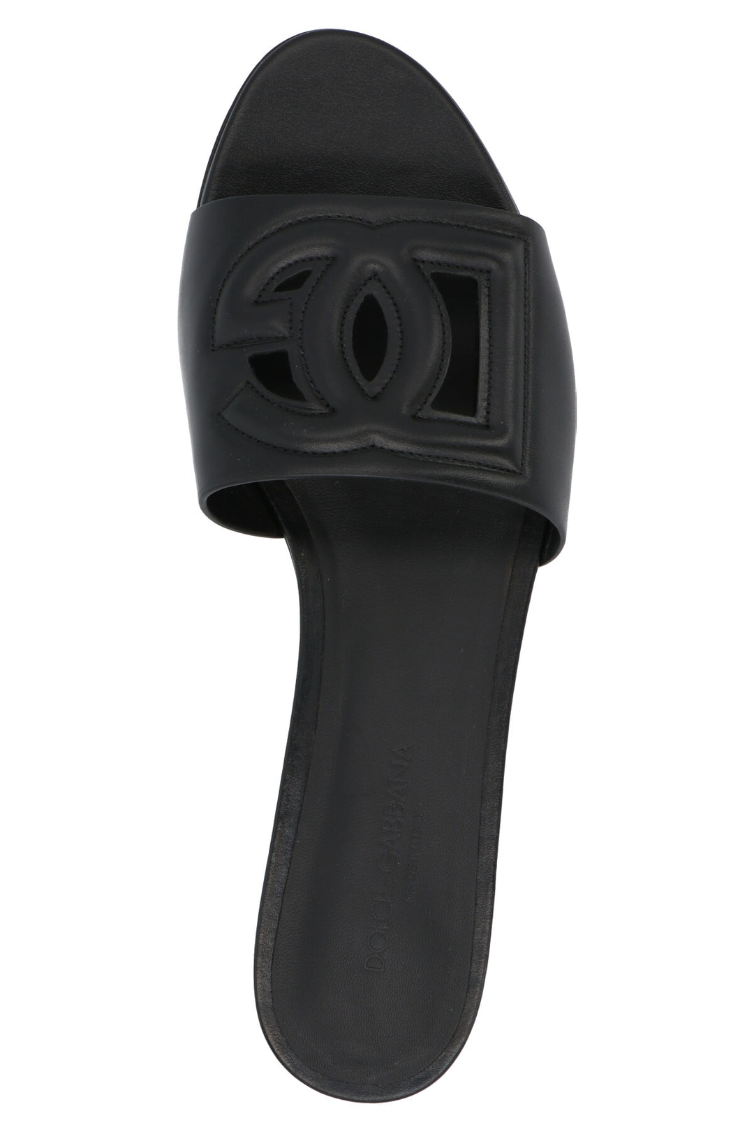 Dolce & Gabbana Dg Millennials Sandals - Black | 3f1e8f37c6bc25d0cb63ecdbdea23e10cf3d9528