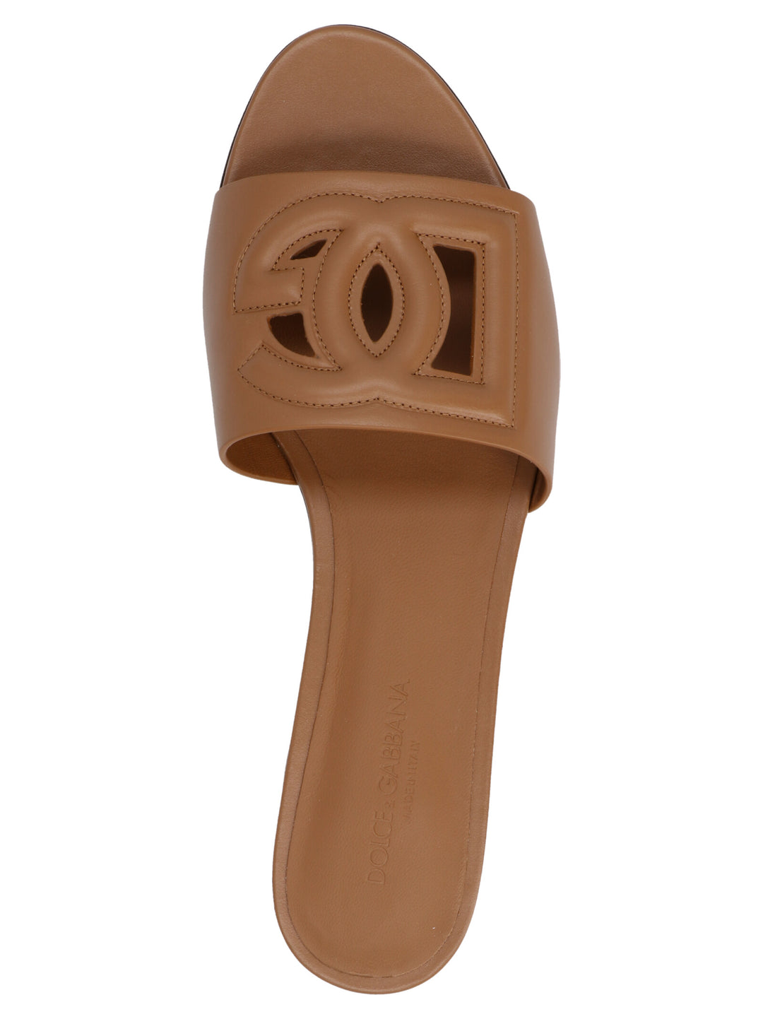 Dolce & Gabbana Dg Millennials Sandals - Brown | 652bf93c3b95ed11729addf4430374fed4be9d94
