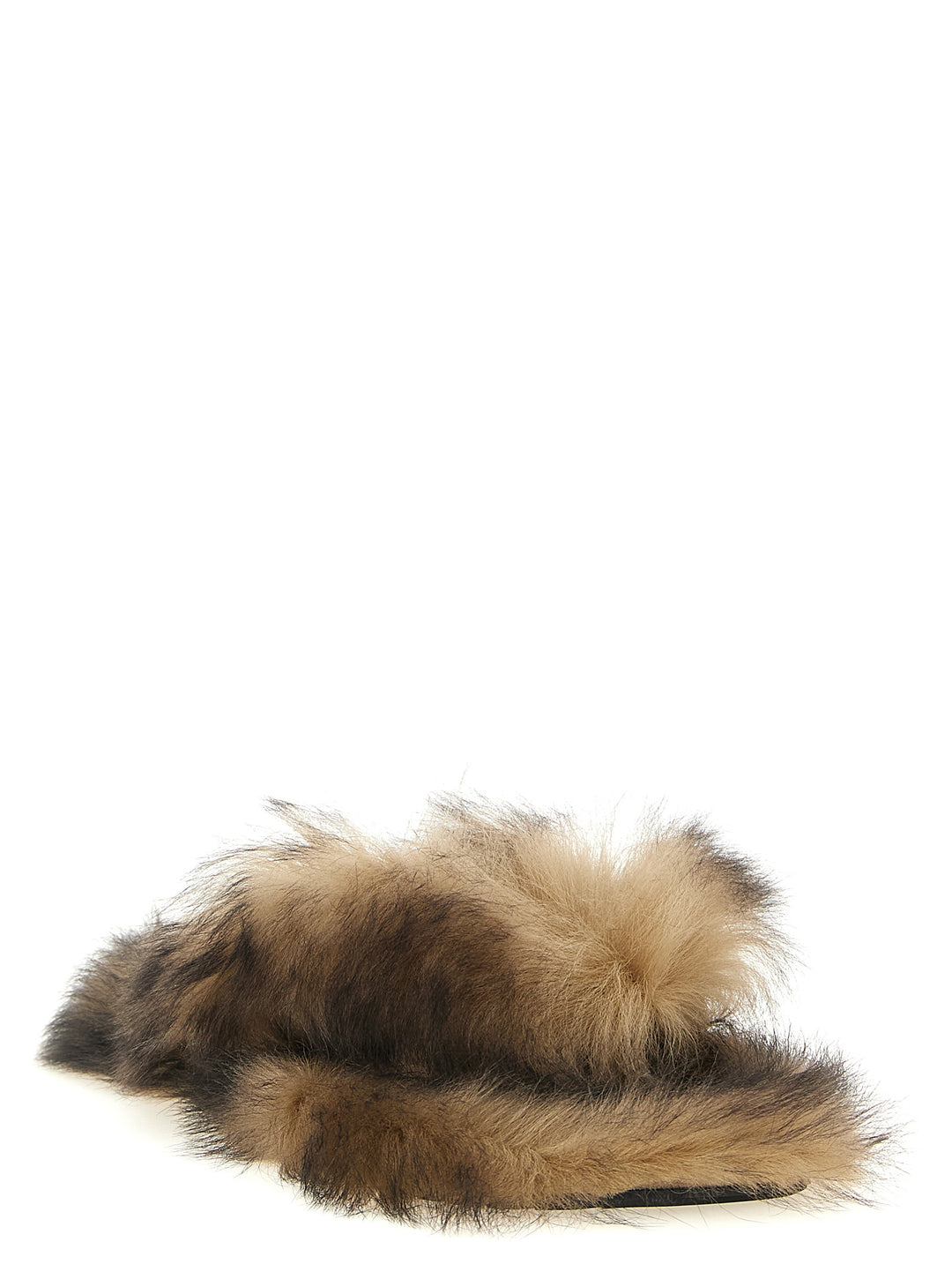 Dolce & Gabbana Sheepskin Sandals - Brown | 641bae1a70dca264a140346888c883005dacf31e