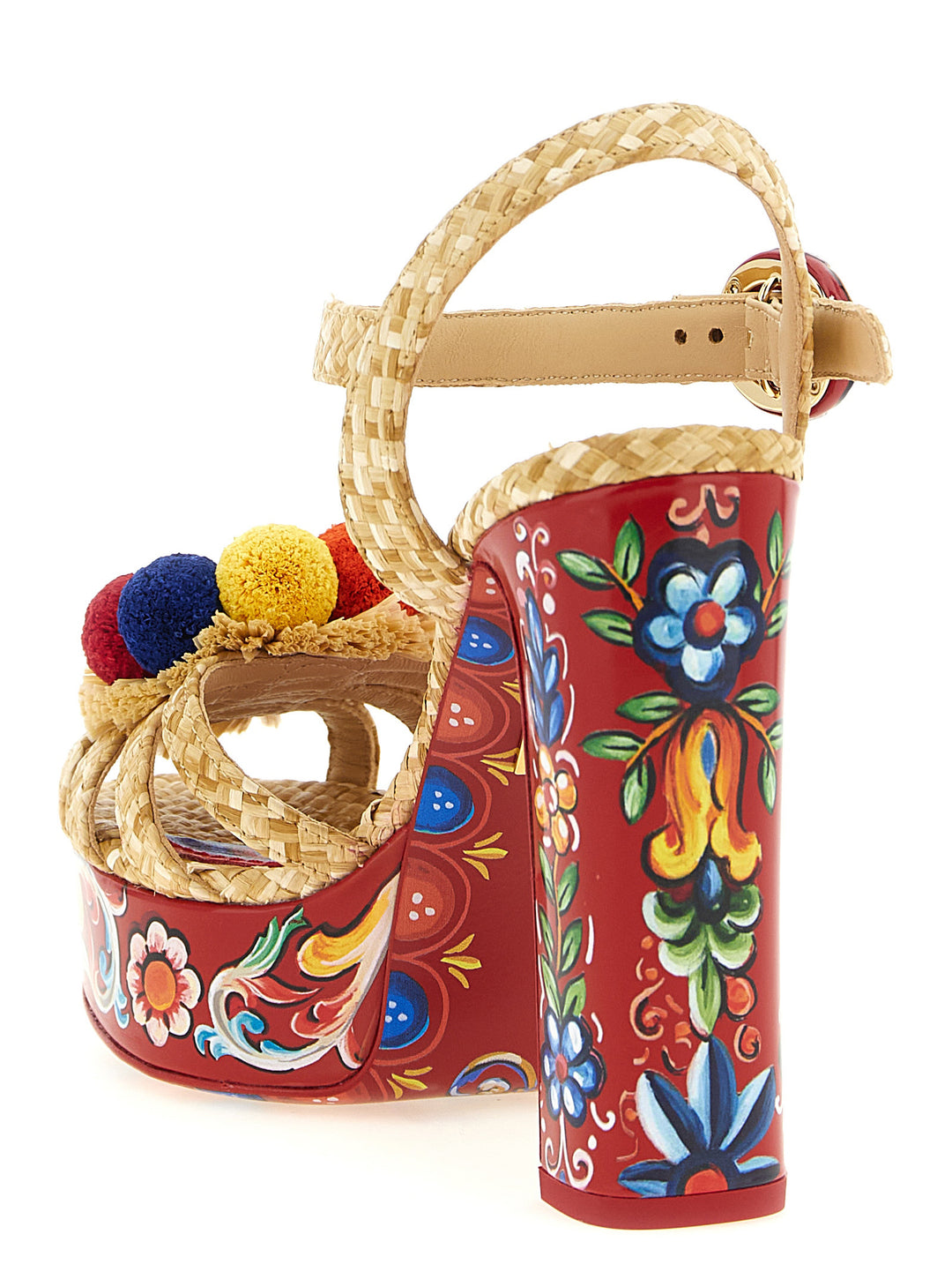 Dolce & Gabbana Keira Sandals - Multicolor | 230b0c1431cca7e781194e6e85456d3362efc077