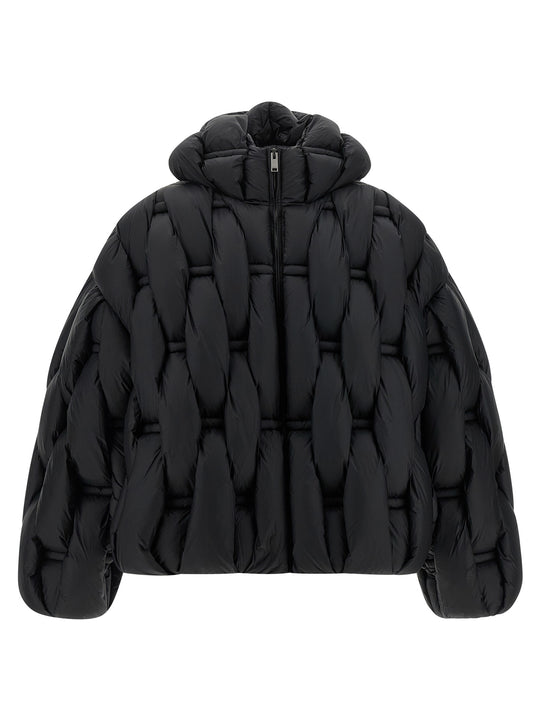 3d Down Jacket Puffer Jackets Black