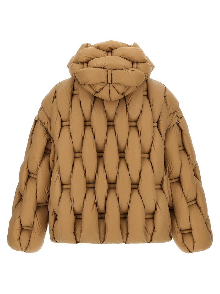 Raxxy 3d Down Jacket Puffer Jackets - Beige | 9722f83d159a95f09529aebc7b9f2da85f49fc5e