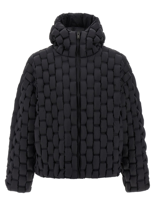 3d Down Jacket Puffer Jackets Black