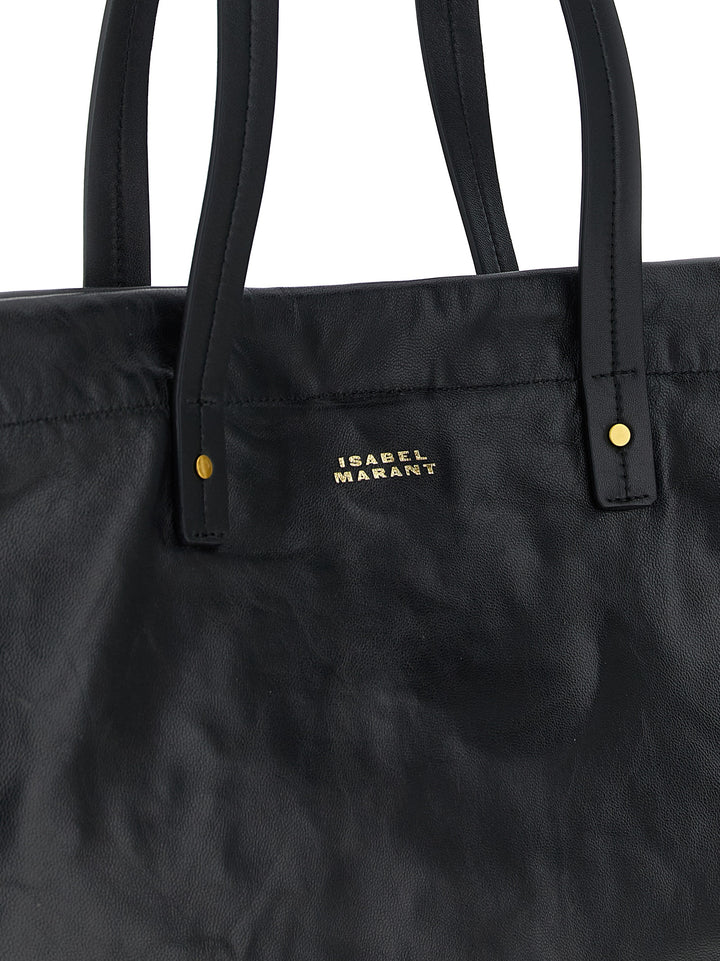 Isabel Marant Silven E/W Tote Bag - Black | 87d3b5742bff117350f6fdb5beb9af9c89b7579c