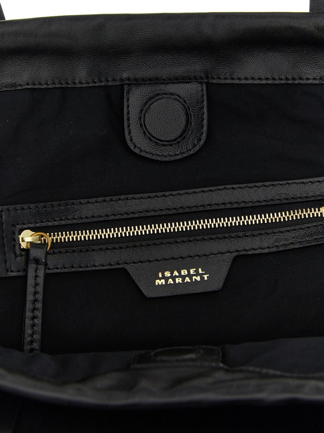 Isabel Marant Silven E/W Tote Bag - Black | 008370f66bc28c41c6e0a0604c260b98ec945db1