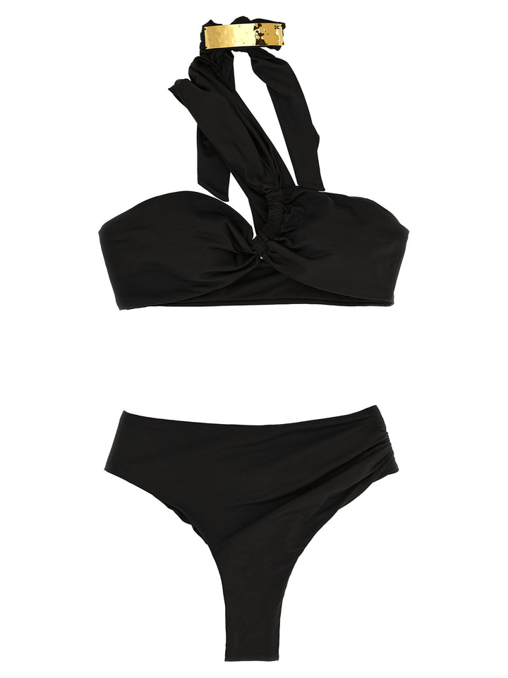 Elisabetta Franchi Jewel Bikini Beachwear - Black | 1d15c94001f02f99542f4c16753d60bed9369b38