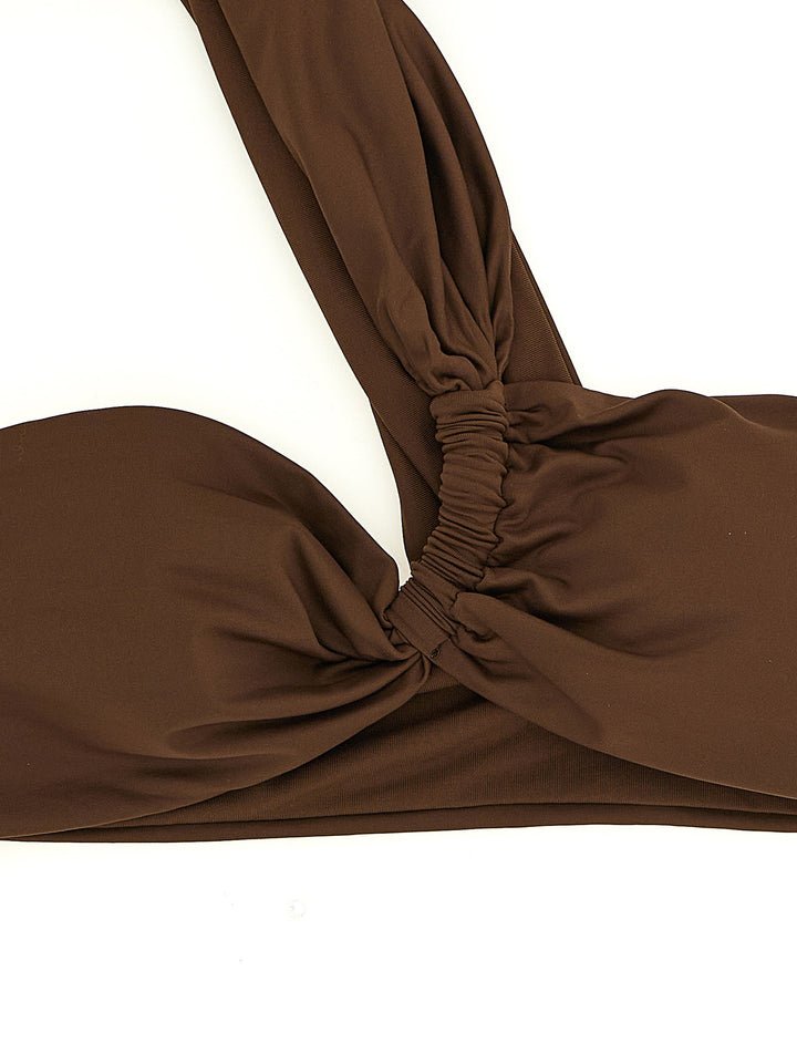 Elisabetta Franchi Jewel Bikini Beachwear - Brown | 9e361887647005ed6874171ec11cc359591b12b3