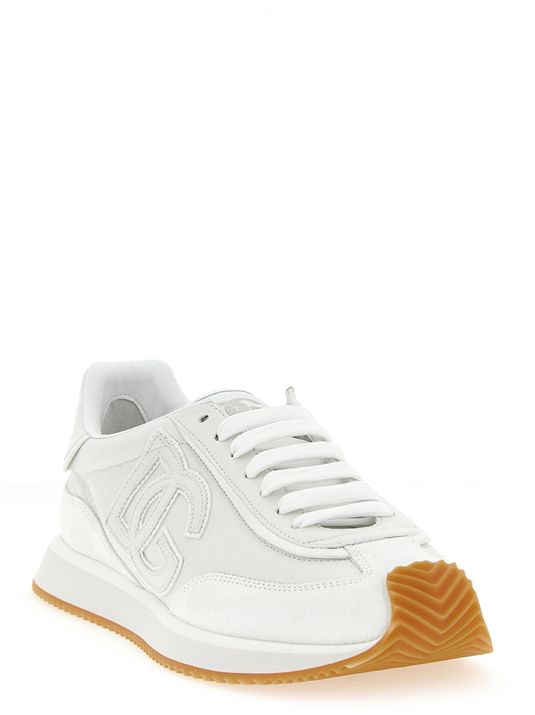 Dolce & Gabbana Dg Cushion Sneakers - White | a1887ad265afdb60e3f5b217270f1c7bf25e6f53