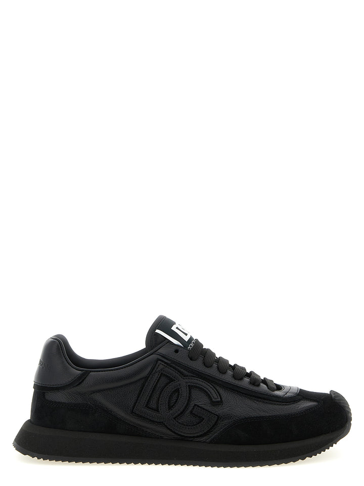 Dolce & Gabbana Dg Cushion Sneakers - Black | 2891b8fc78a5b1d8ae803e3e5acccbf76caecceb