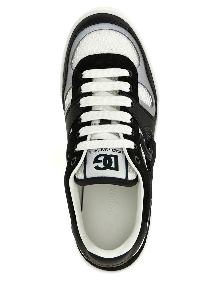 Dolce & Gabbana Strobel Portofino Light Sneakers - White/Black | 3e89e97b7df69aee370739a1714a384972ab5bf0