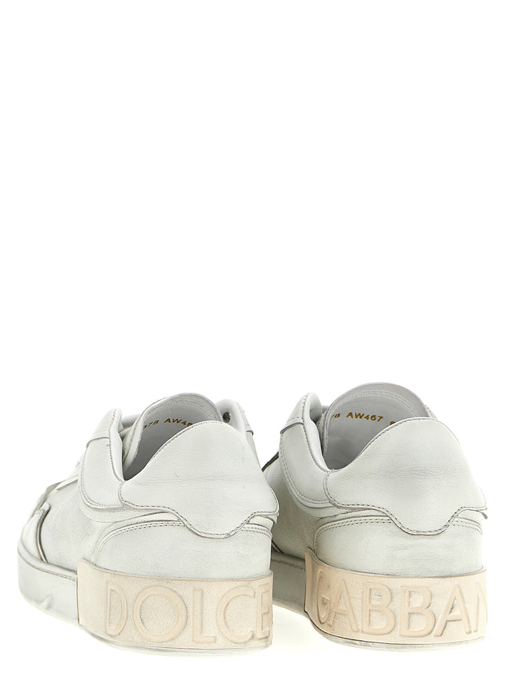 Dolce & Gabbana Portofino Sneakers - White | 6911abafb9a80b1e0b2206966cf8fb902adf1508