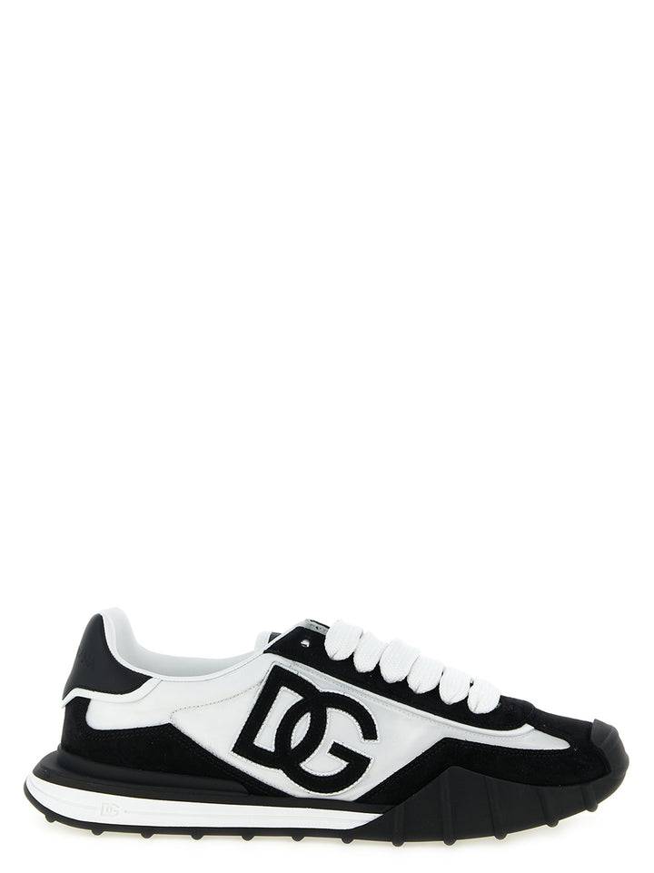 Dolce & Gabbana Dg Athletic Sneakers - White/Black | 10ebe6a477ccb35a437e1628fc90412fc1e593a3