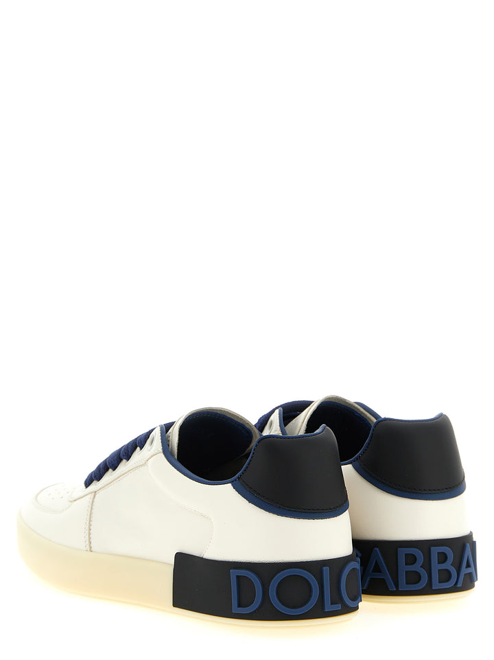 Dolce & Gabbana Portofino Sneakers - Blue | b6e7b3dddfe1d4e405cb65cd6b8a5ed831f55095