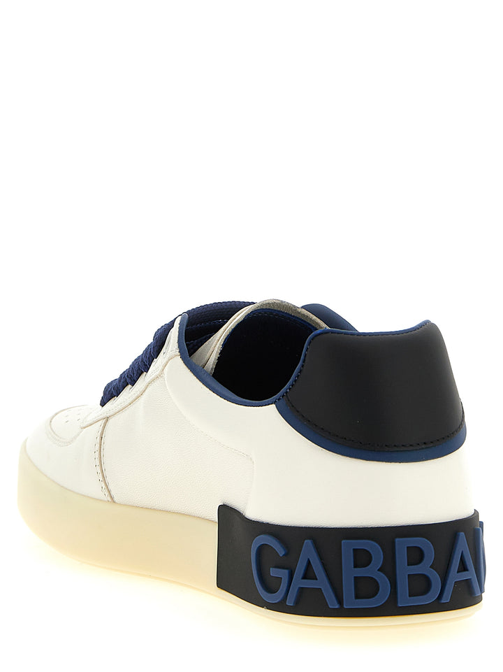 Dolce & Gabbana Portofino Sneakers - Blue | cb05ca2748e4238cbfea56155c7418fa3da1f196