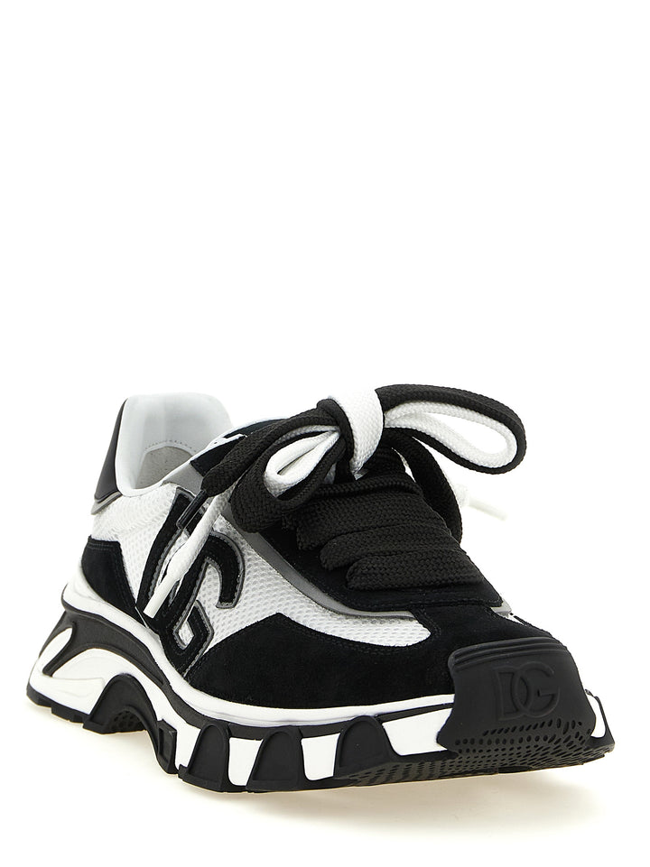 Dolce & Gabbana Dg Country Road Sneakers - White/Black | 27f1765b4757e29c35c602860b65eff940639e96